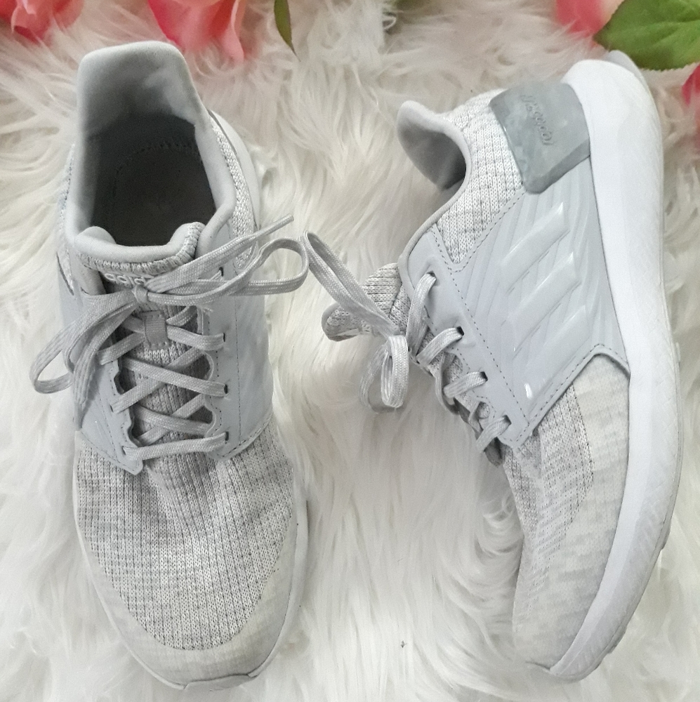 Adidas | gray mesh tennis shoe